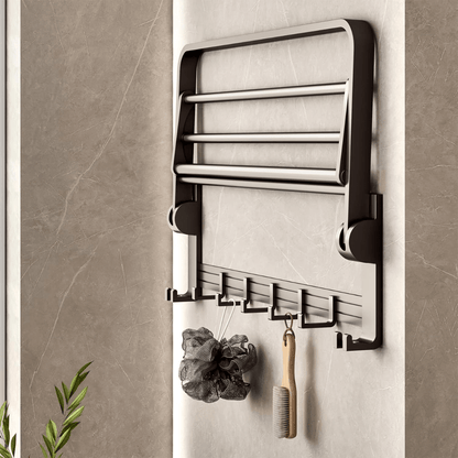 Wall-Mounted Towel Organizer