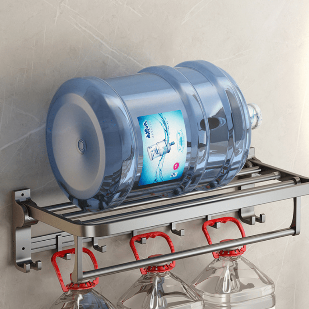 Wall-Mounted Towel Organizer